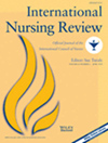 INTERNATIONAL NURSING REVIEW雜志封面